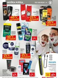 Katalog neprehrana Interspar - Pregled kataloga iz trgovine Interspar, vrijedi od 12.03.2026 | Stranica: 16 | Proizvodi: Antiperspirant, Nivea, Old Spice