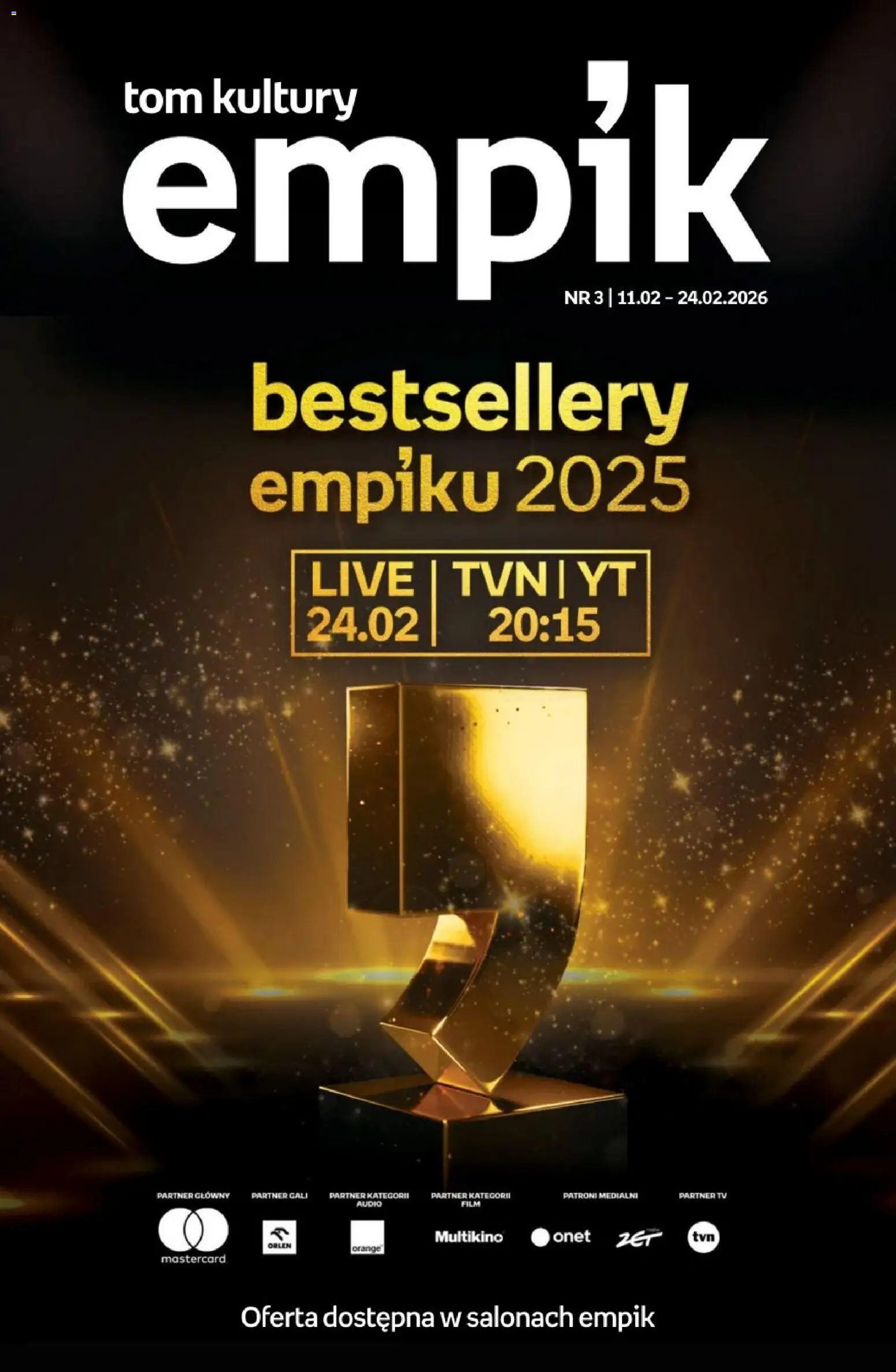 Empik promocje od 11.02.2026 | Strona: 1 | Produkty: Audio