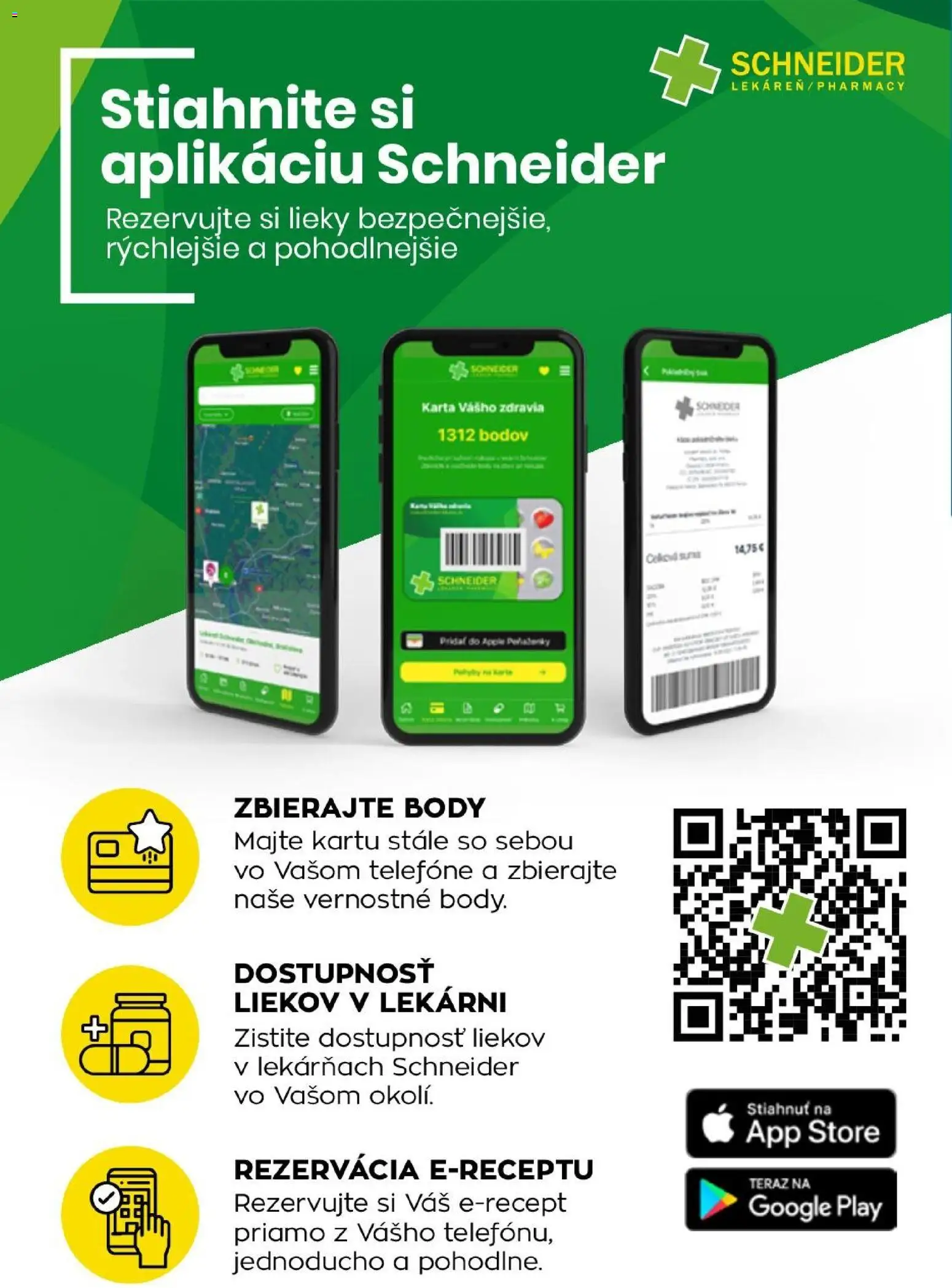 Nové Schneider lekáreň akcie – leták je platný od 01.04.2026 | Strana: 2 | Produkty: Apple