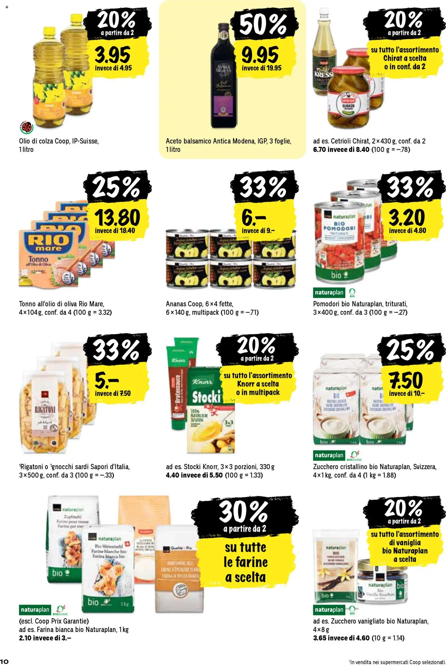 Coop - Una settimana di azioni – gültig ab 20.11.2025 | Seite: 10