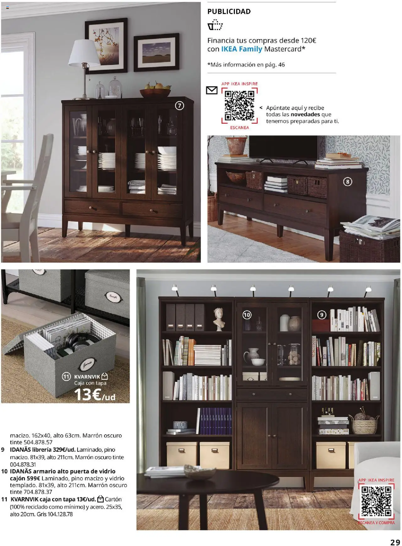 Catálogo IKEA Salones │ válido desde el 17.02.2025 | Página: 29 | Productos: Tinte, Armario, Caja