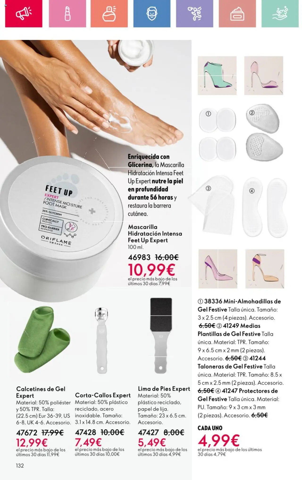Oriflame - Catálogo Campaña 12 │ válido desde el 24.08.2025 | Página: 132 | Productos: Lima, Medias