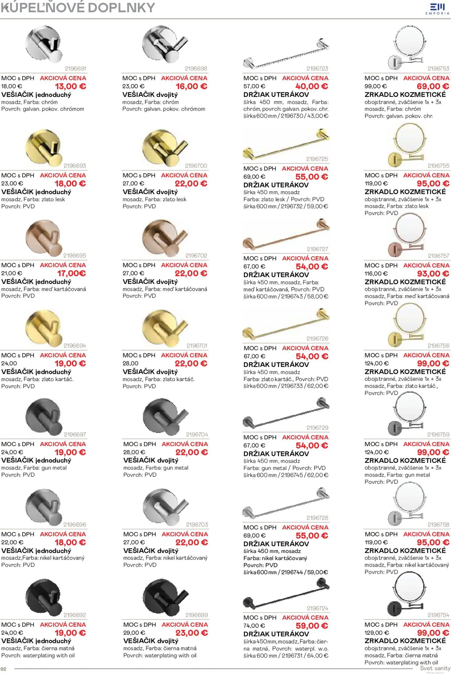 Nové Ingema akcie – leták je platný od 29.10.2025 | Strana: 94 | Produkty: Zrkadlo, Med