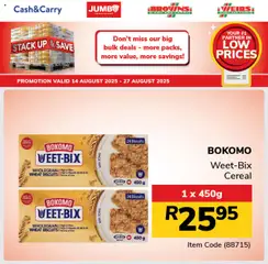 Preview of Jumbo specials valid from 14.08.2025