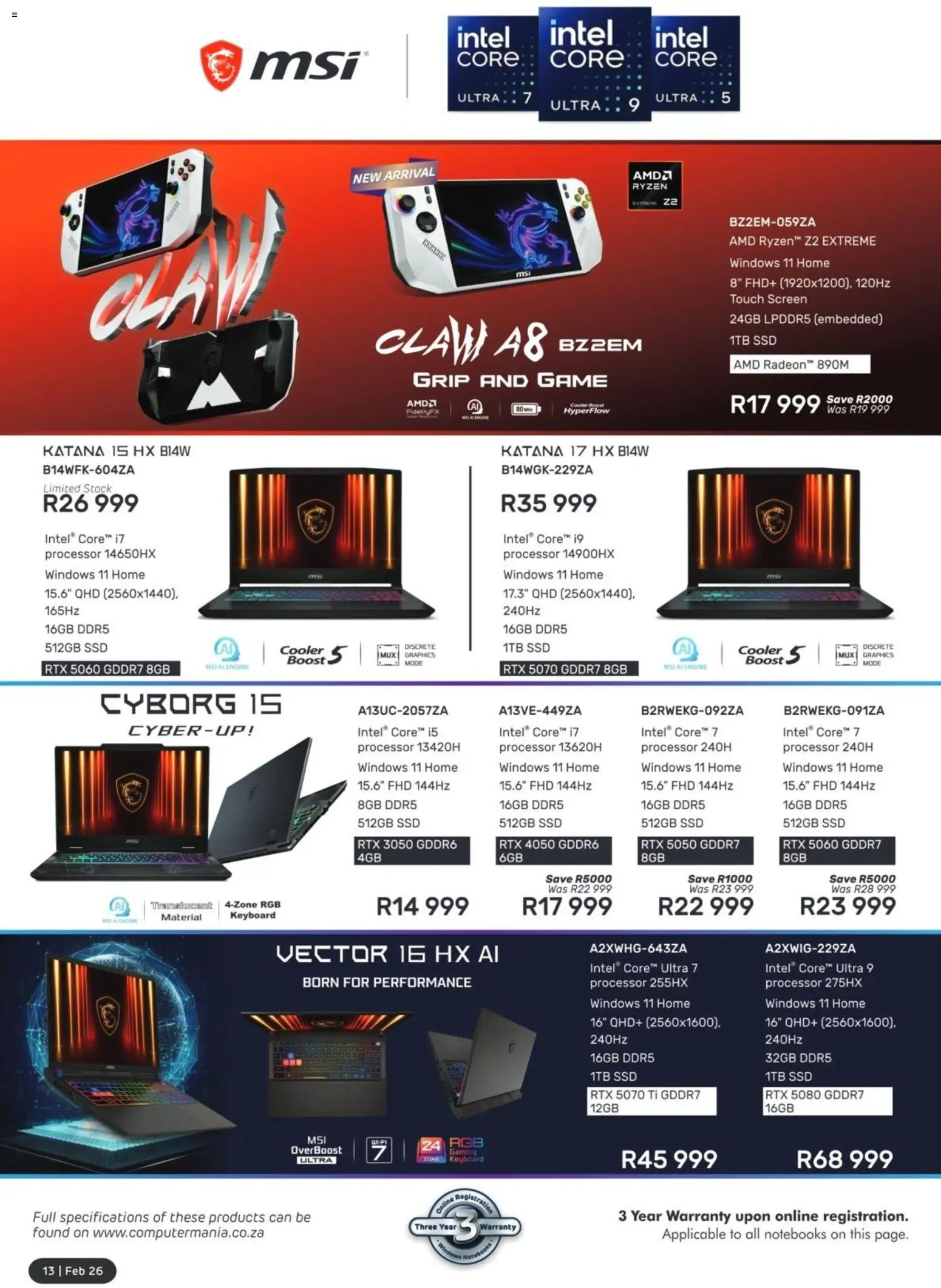 New Computer Mania catalogue – valid from 01.02.2026 | Page: 14