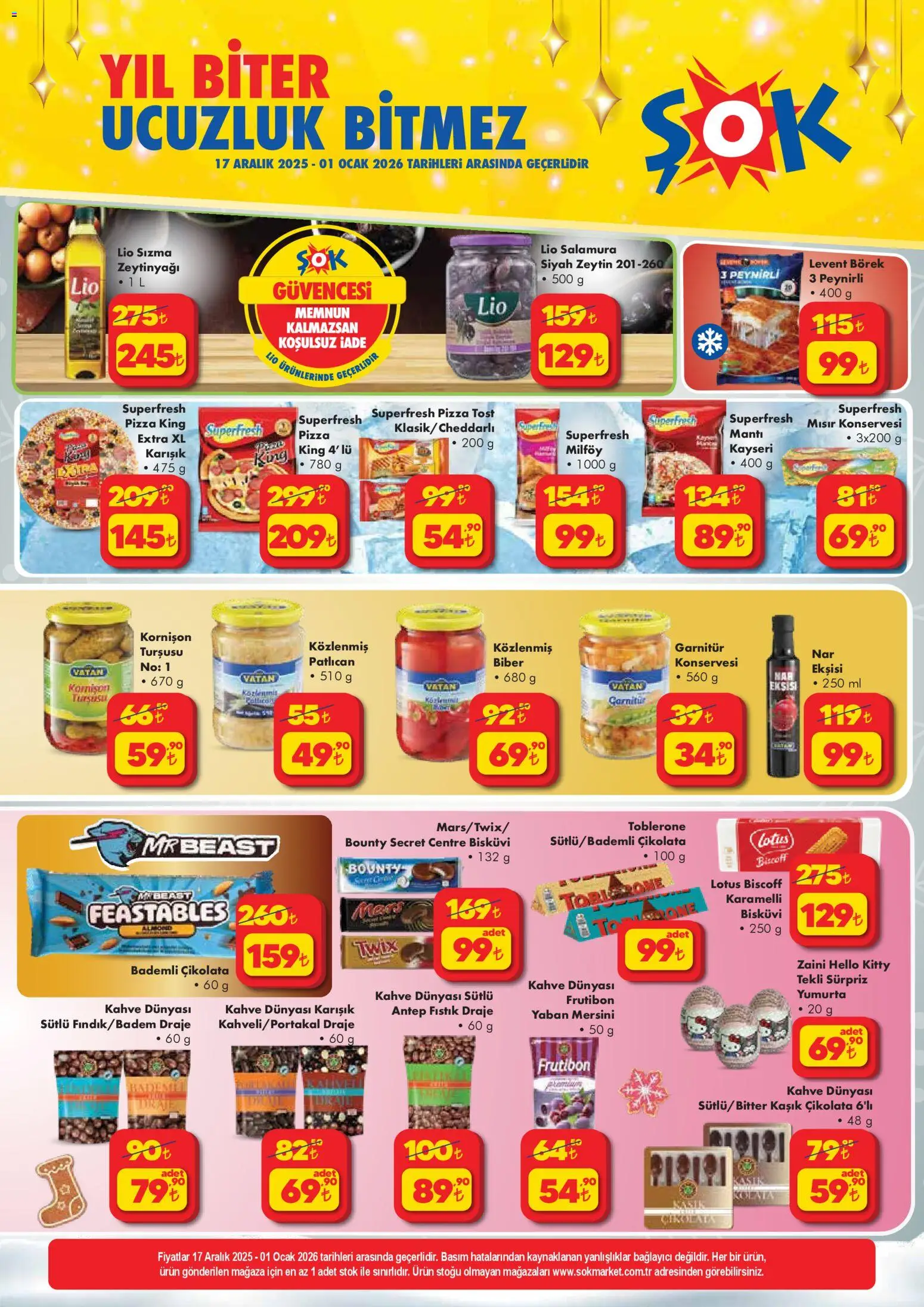 Şok Market Katalog - 17.12.2025 tarihinden itibaren geçerlidir | Sayfa: 3 | Ürünler: Yumurta, Biber, Bağlayıcı, Mısır