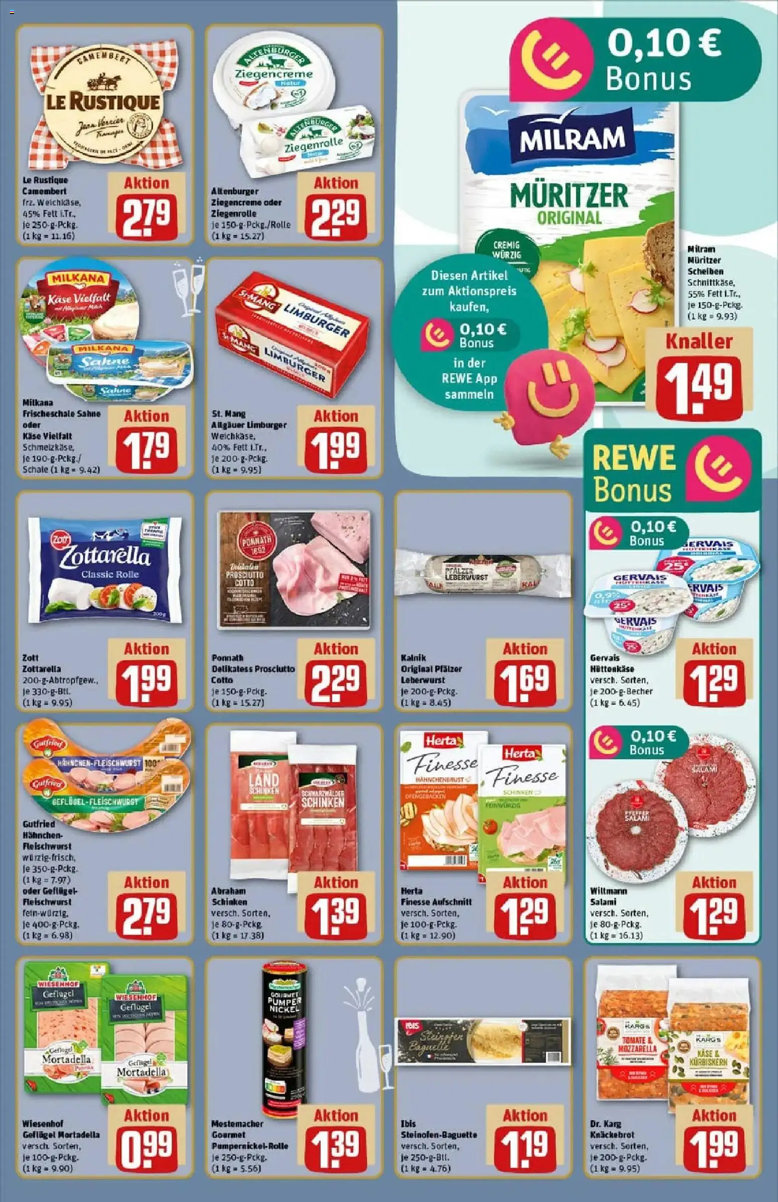 Rewe prospekt Hameln	 – gültig ab 22.12.2025 | Seite: 13 | Produkte: Milkana, Schinken, Hüttenkäse, Hahnchenbrust