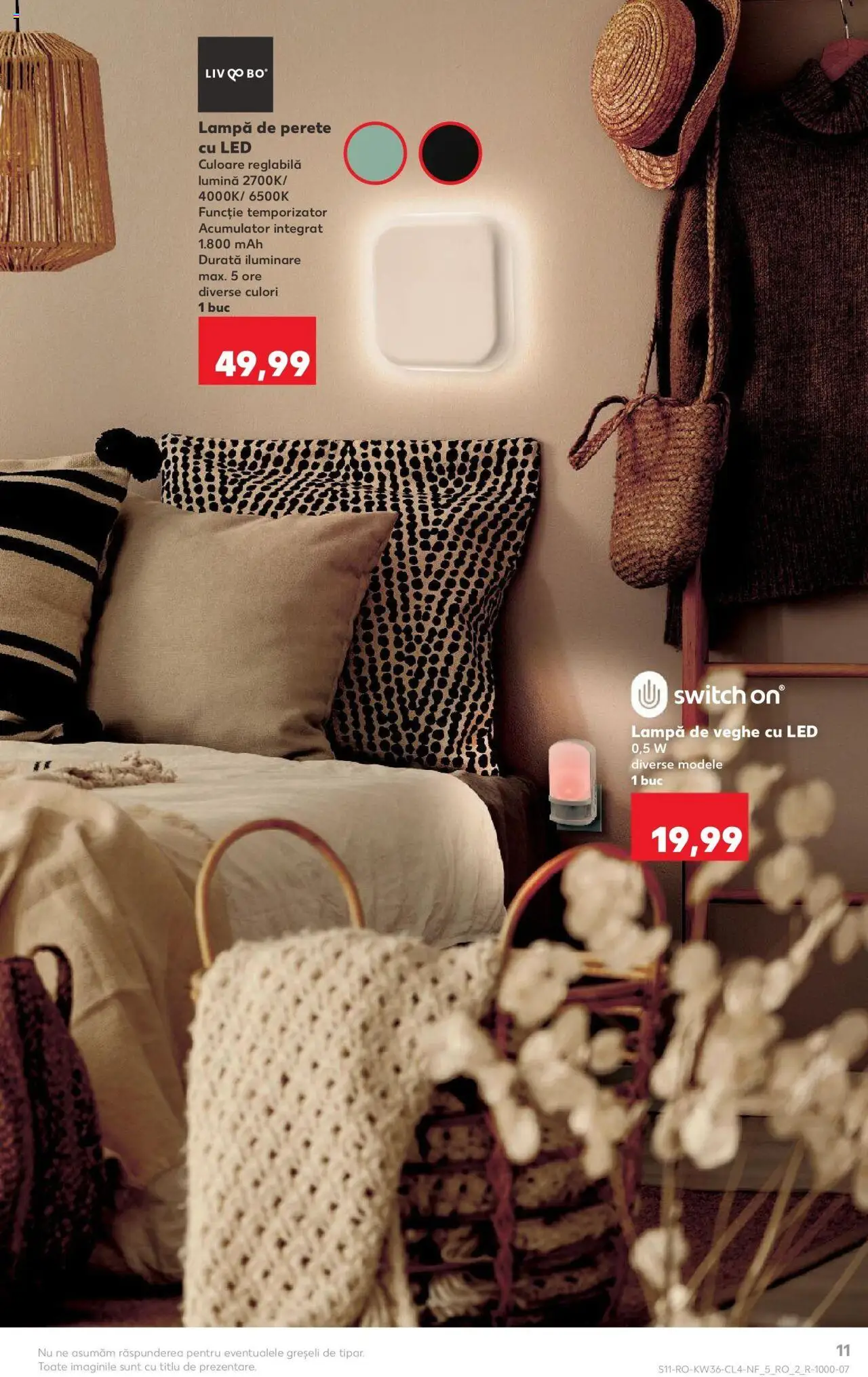 Noul catalog Kaufland – valabil de la 03.09.2025 | Pagină: 11 | Produse: Tavuk suyu, Babak, Lampă