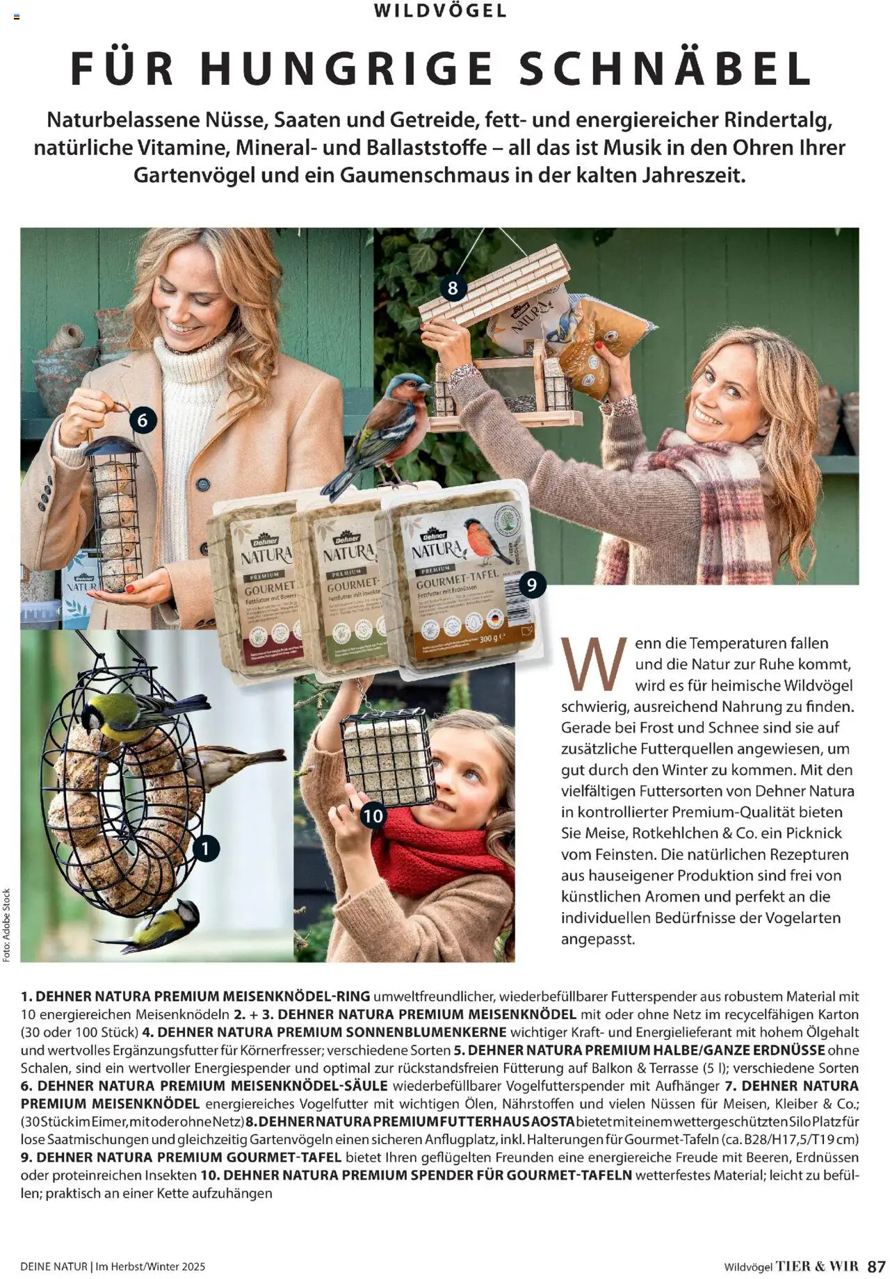 Dehner Prospekt Deine Natur – gültig ab 09.10.2025 | Seite: 87 | Produkte: Erdnüsse