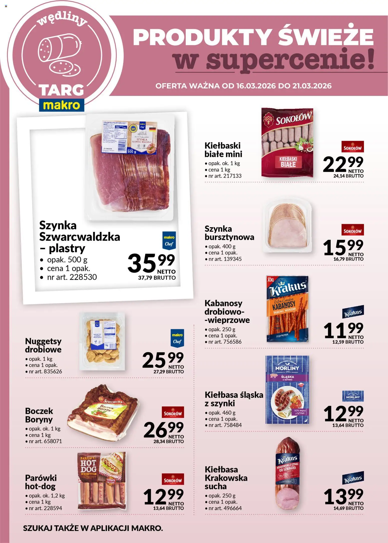 Makro gazetka - Oferta świeża w super cenach od 16.03.2026 | Strona: 3