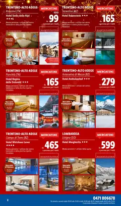 Anteprima del volantino Lidl Viaggi catalogo valido a partire dal 01.11.2025 | Pagina: 2 | Prodotti: Piscina, Coperta