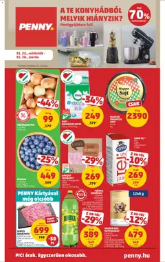 PENNY Akciós újság - amely érvényes a következő dátumtól: 22.01.2026