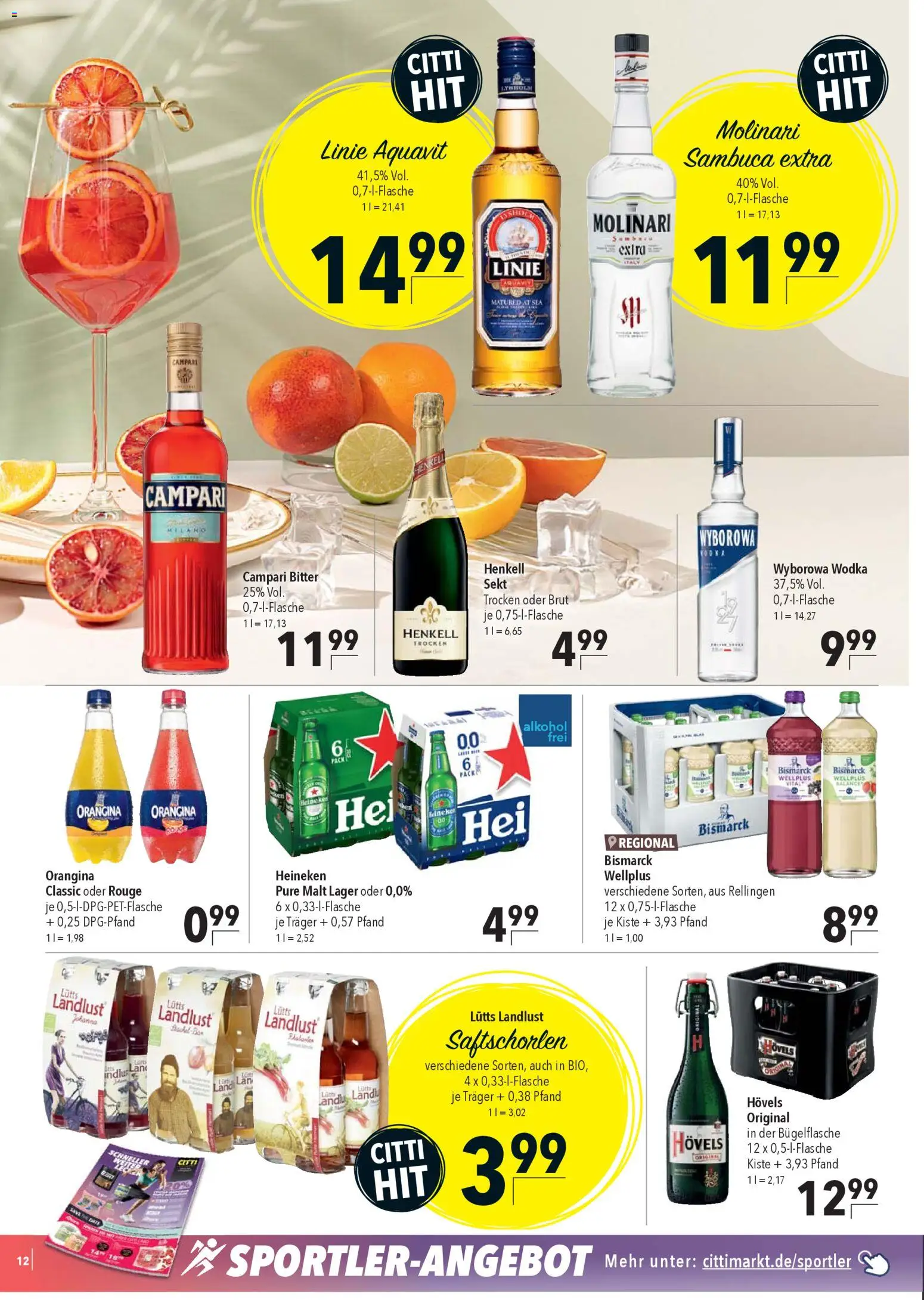 CITTI tilbudsavis – gyldig fra 21.01.2026 | Side: 12 | Produkter: Vodka, Prancha