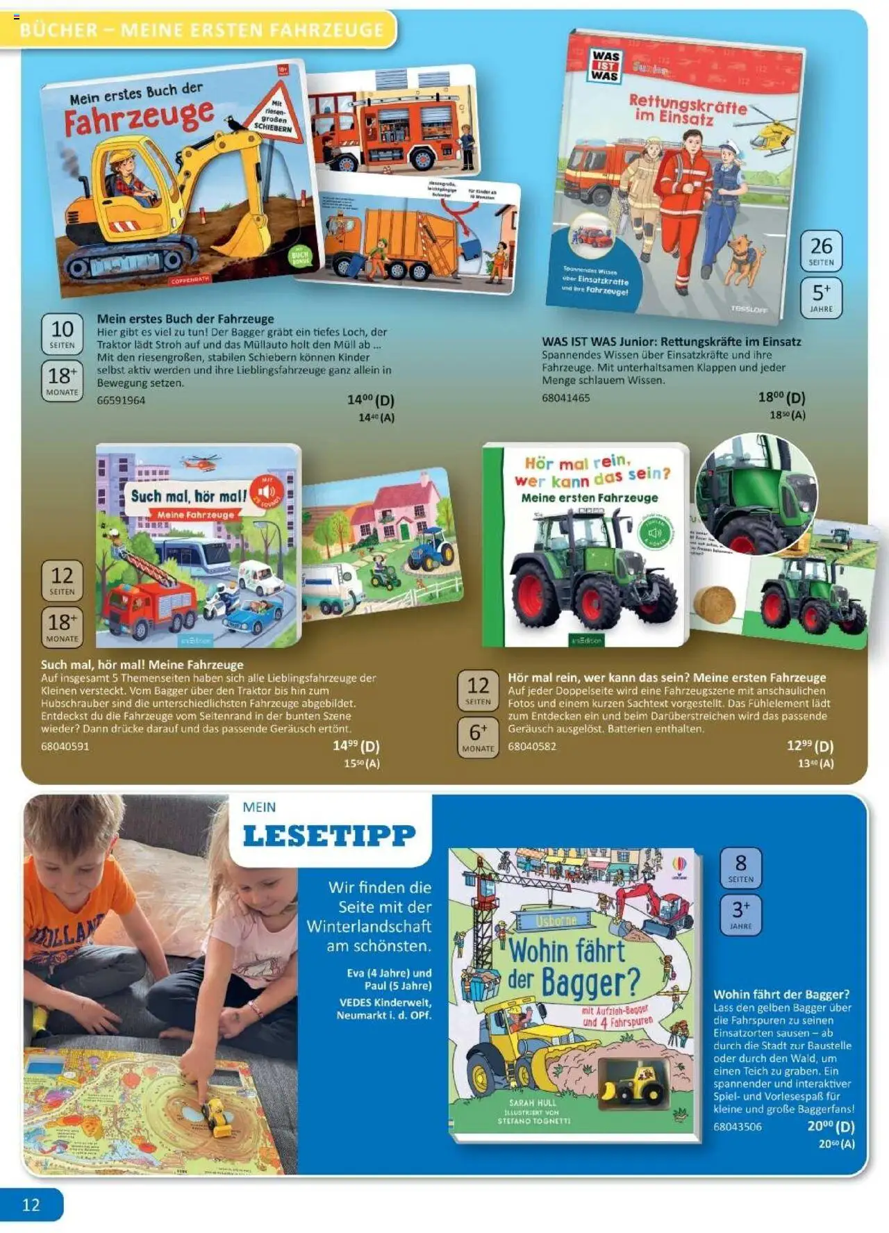 Vedes Prospekt 	 - gültig ab dem 25.08.2025 | Seite: 12 | Produkte: Spiel, Batterien