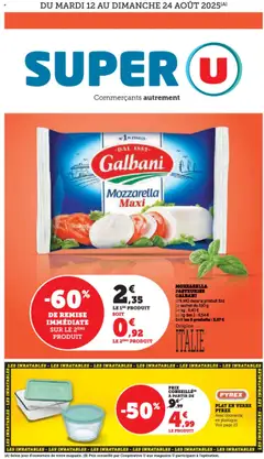 Super U - Prévisualisation de Super U catalogue valide à partir de 12.08.2025