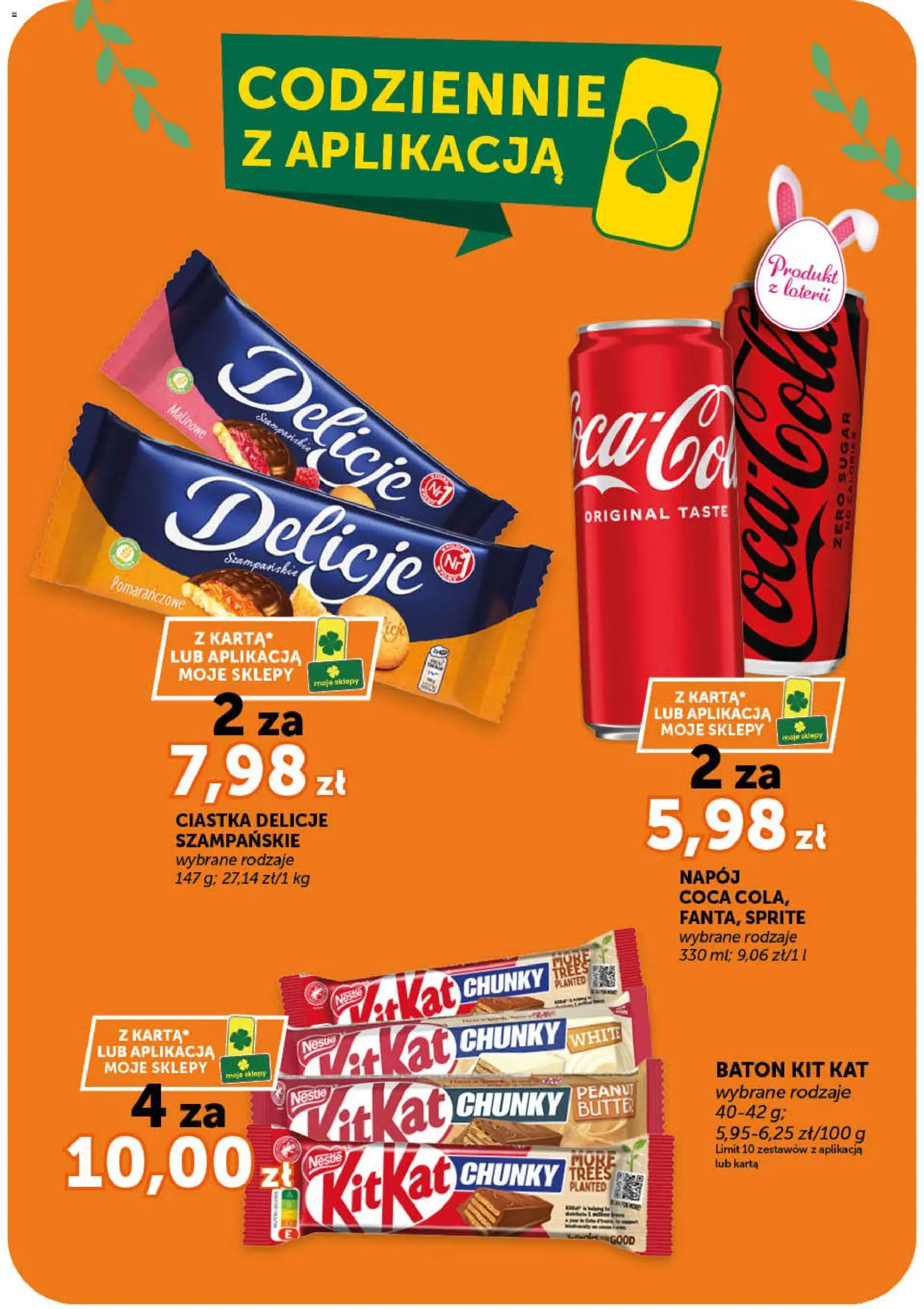 ABC gazetka - Minimarket od 26.03.2026 | Strona: 12 | Produkty: Karta, Sprite, Baton, Ciastka