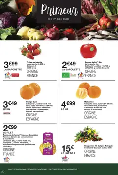Monoprix - Prévisualisation de Monoprix catalogue valide à partir de 24.03.2026 | Page: 20 | Produits: Fraise, Pomme, Base, Pommes