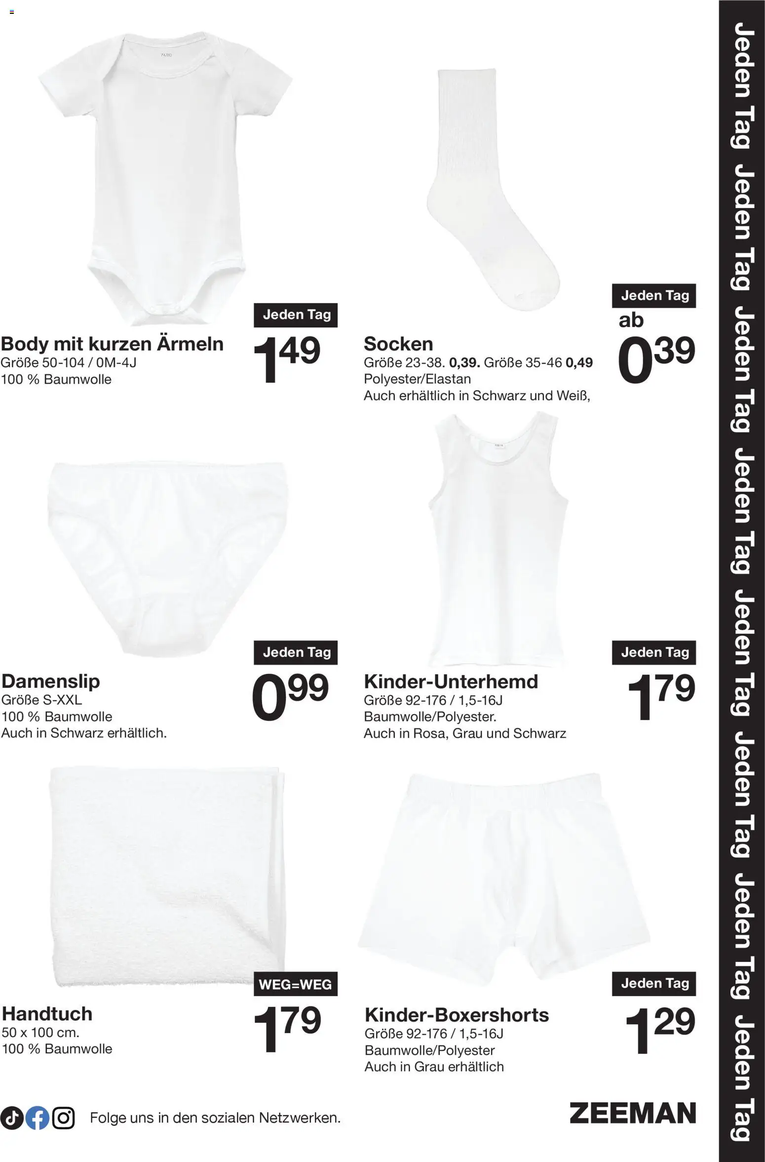 Zeeman - Black Friday – gültig ab 22.11.2025 | Seite: 3 | Produkte: Socken