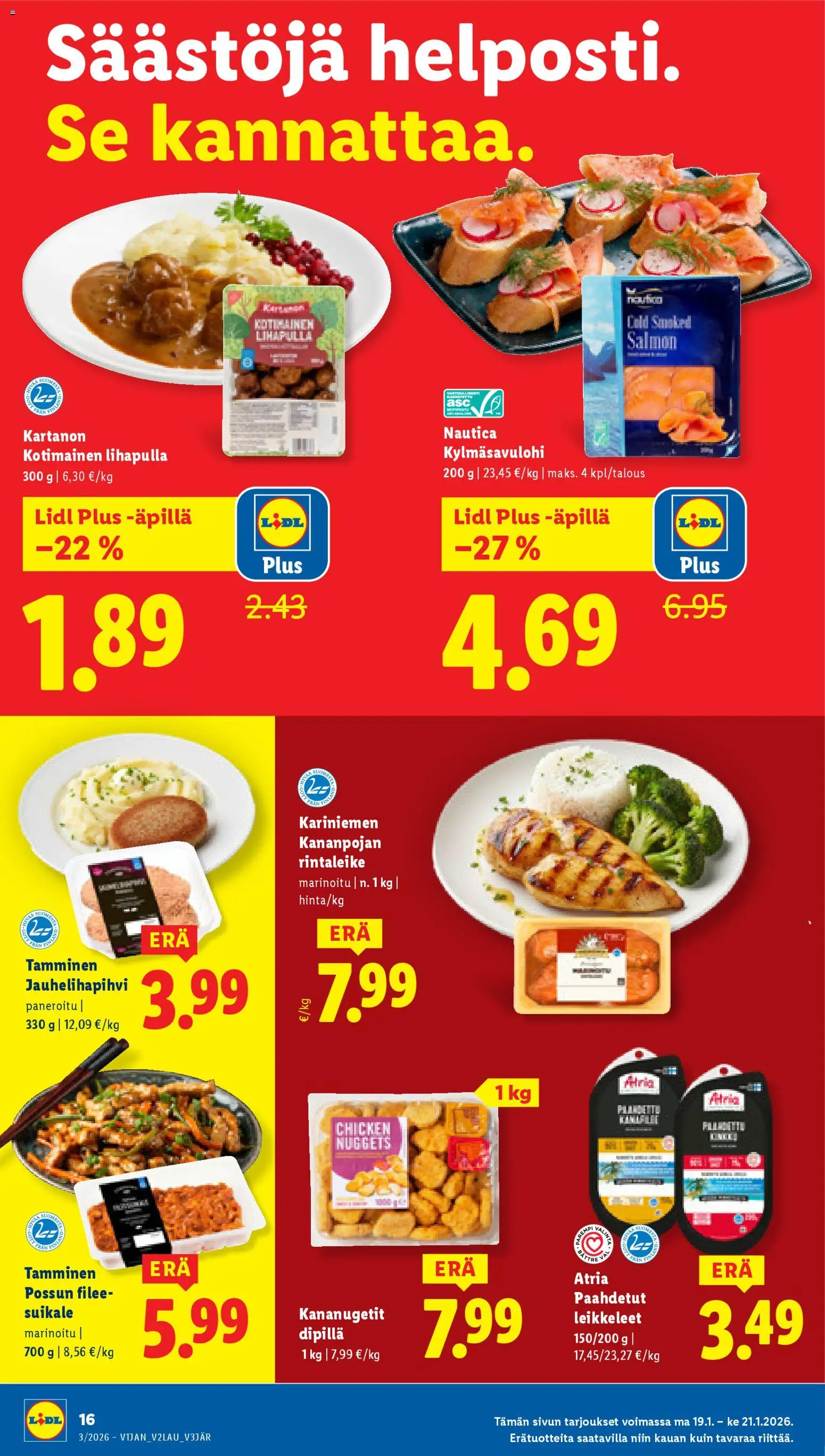 Lidl tarjoukset - Rovaniemi – voimassa 15.01.2026 alkaen | Sivu: 22