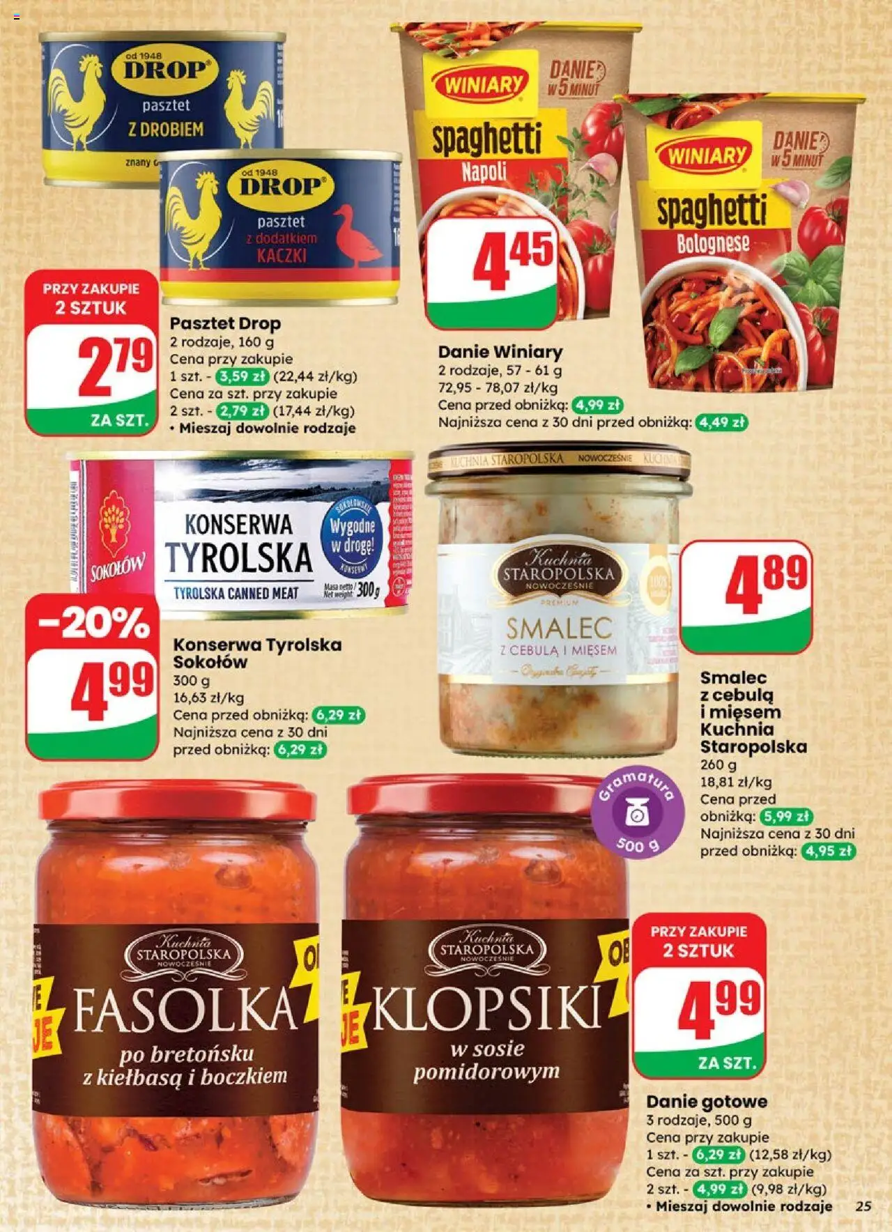 Dino Gazetka od 15.10.2025 | Strona: 25 | Produkty: Kiełbasa, Klopsiki
