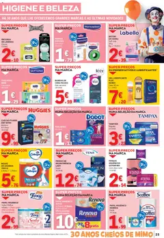 Pré-visualização E.Leclerc folheto válido de 23.10.2025 | Página: 25 | Produtos: Papel higiénico, Batom, Cera, Cuecas