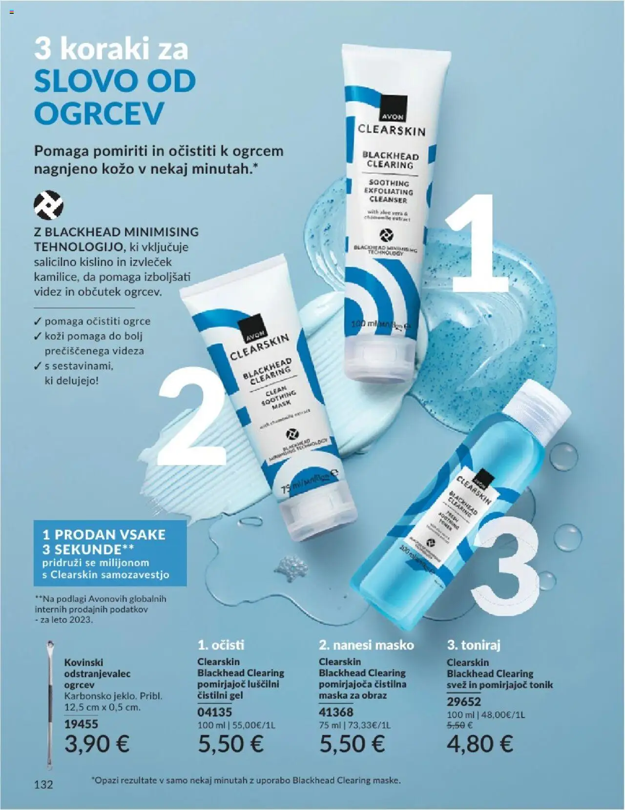 Avon katalog │ velja od 01.07.2025 | Stran: 132 | Izdelki: Maska za obraz, Maska, Tonik