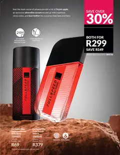 Avon specials catalogue – valid from 01.04.2026 | Page: 103 | Products: Body spray, Perfume, Eau de toilette, Deodorant