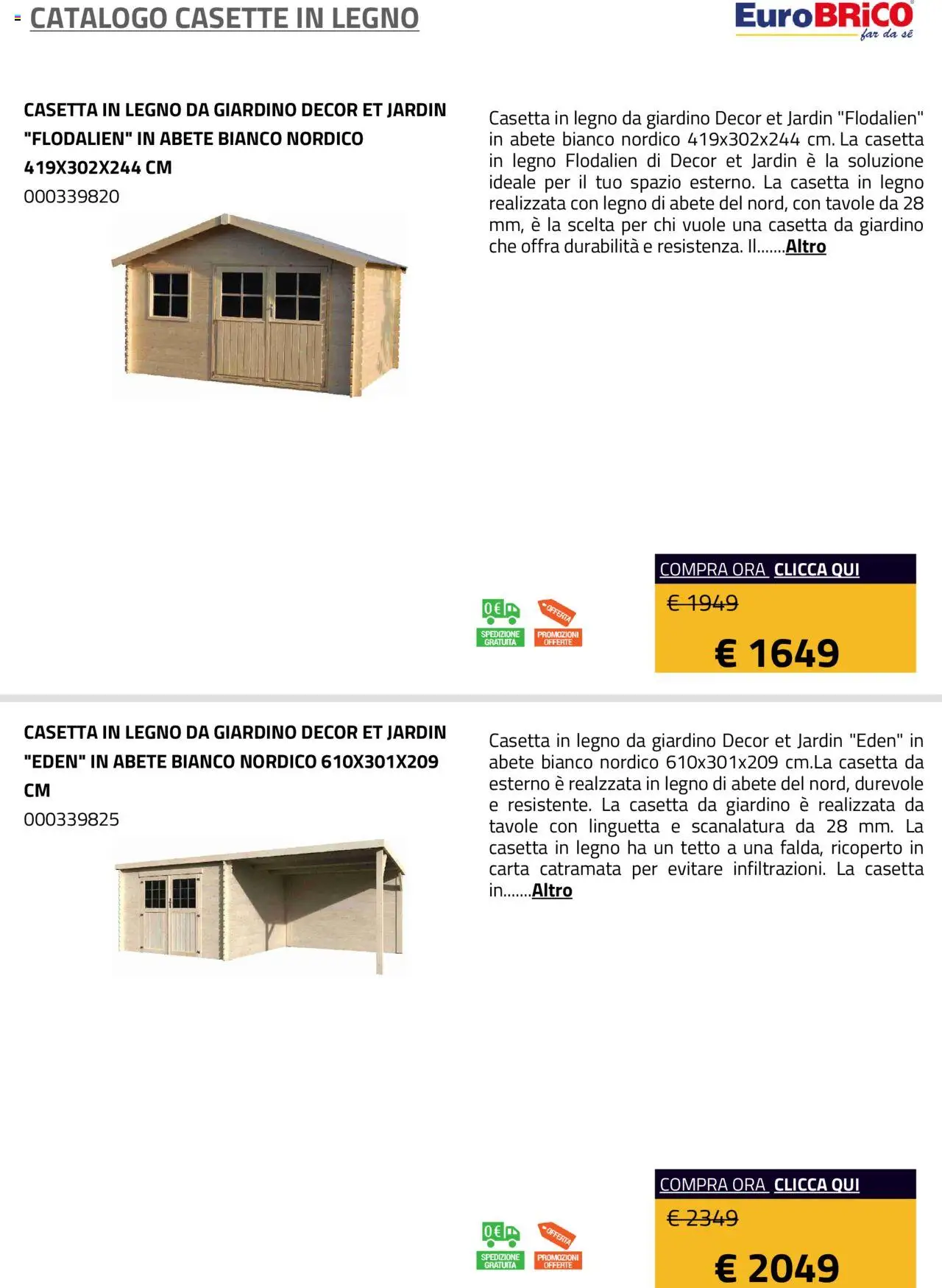 Volantino Eurobrico del 23.07.2025 | Pagina: 6