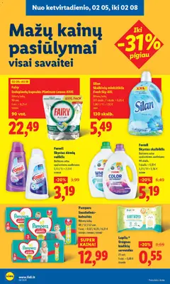 LIDL leidinys galioja nuo 02.02.2026 | Puslapis: 28 | Prekių: Kelnaitės