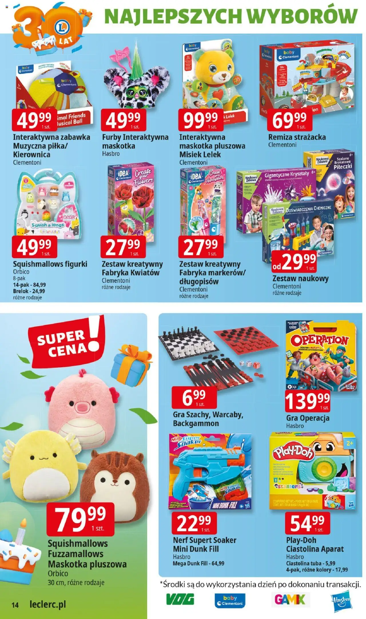 E.Leclerc Gazetka - Kłodzko od 10.06.2025 | Strona: 14 | Produkty: Gra, Figurki