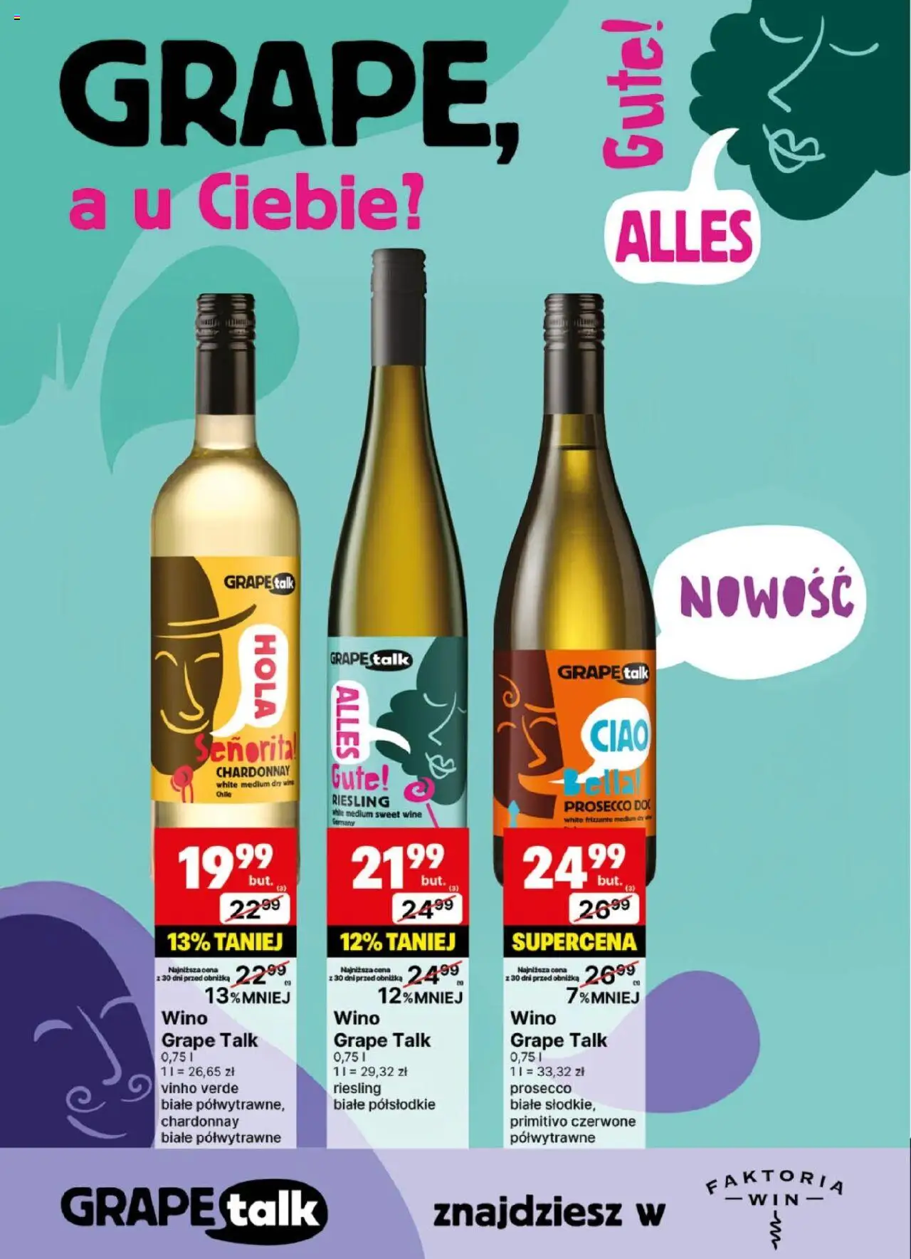 Delikatesy Centrum Gazetka - DeliBarek od 02.10.2025 | Strona: 3 | Produkty: Riesling, Chardonnay, Wino, Prosecco