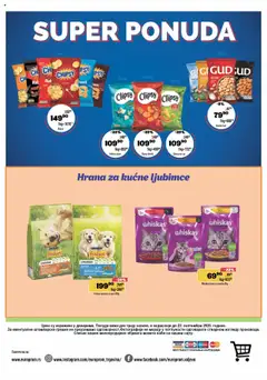 Europrom katalog - važi od 10.09.2025 | Strana: 12 | Proizvode: Purina, Granule za pse, Hrana za mačke, Whiskas
