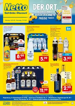 Netto Marken-Discount prospekt Regensburg	 ab 12.01.2026 gültig