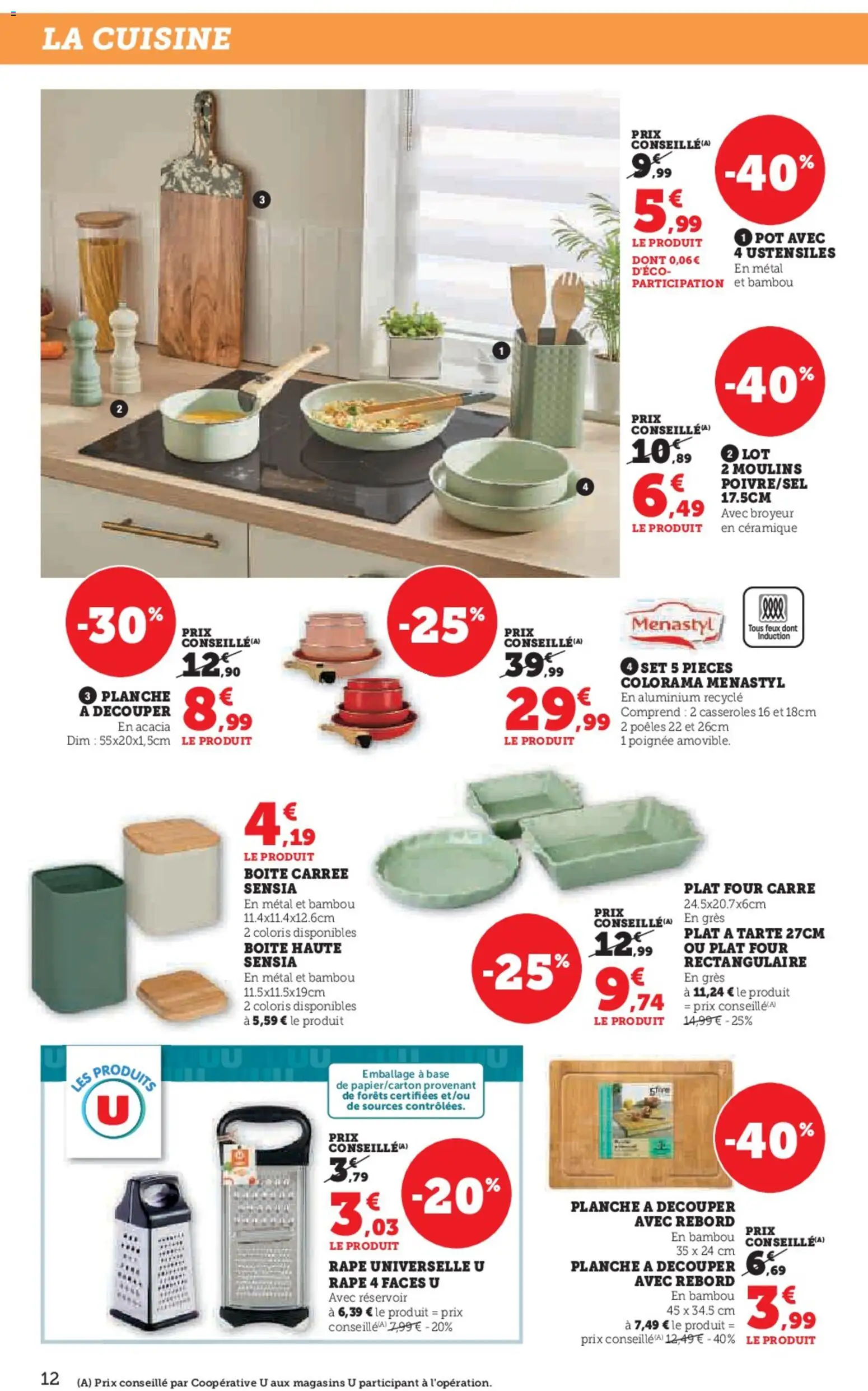 {H1} | Page: 12 | Produits: Base, Four, Casseroles, Broyeur