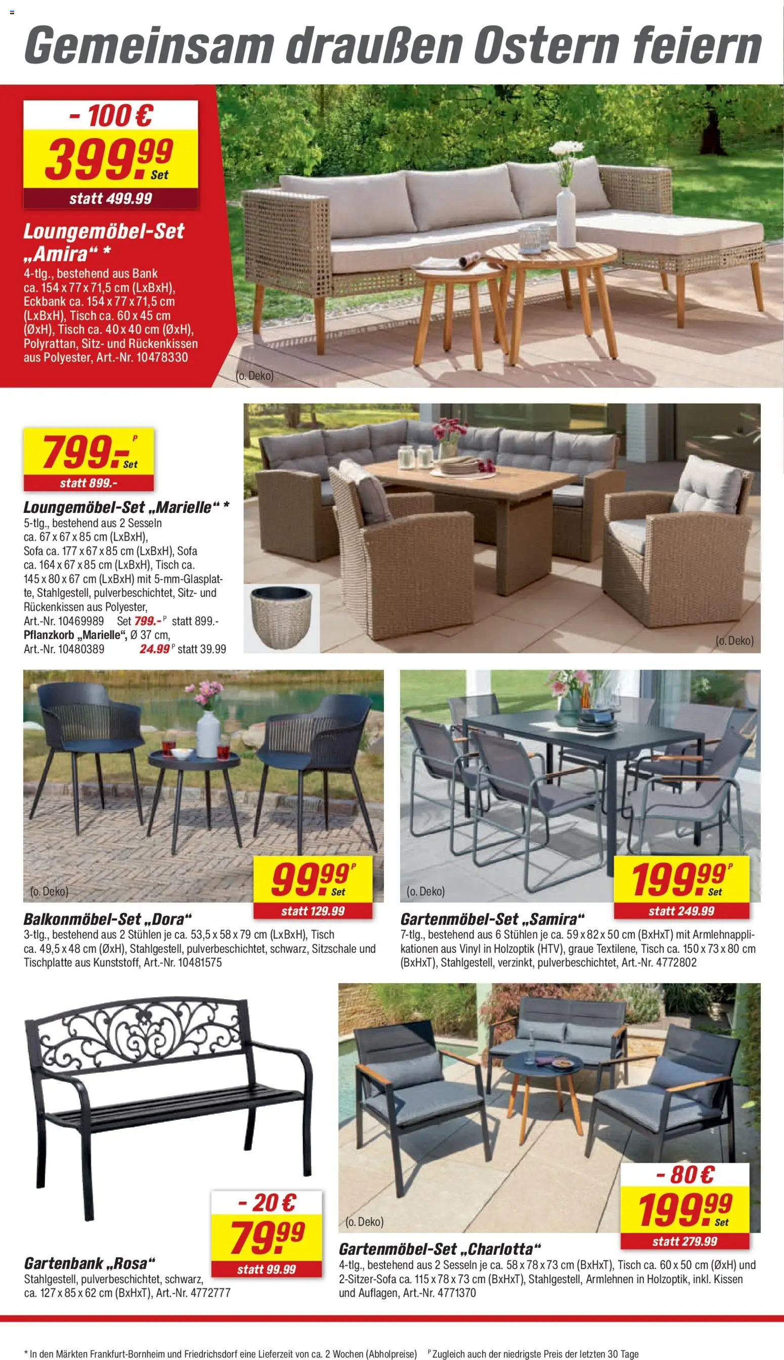 Toom Baumarkt Prospekt 	 – gültig ab 28.03.2026 | Seite: 6 | Produkte: Eckbank, Kissen, Sofa, Tisch