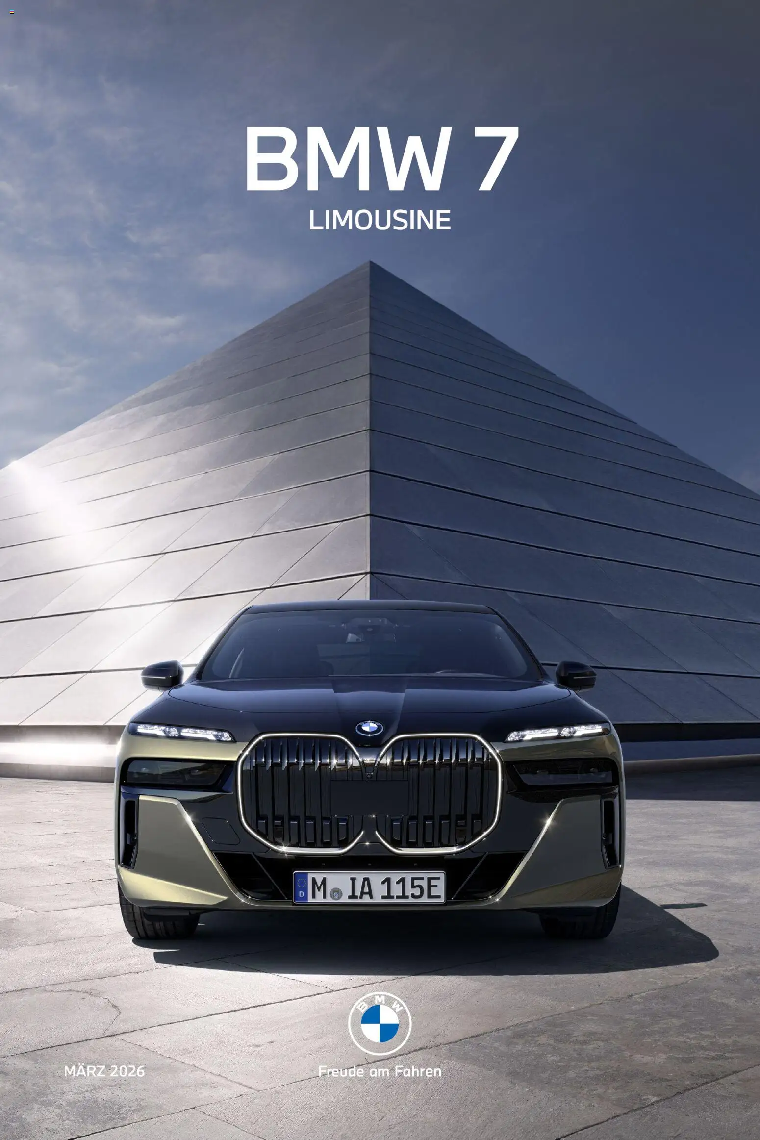 BMW Prospekt 7er	 – gültig ab 24.02.2026 | Seite: 1