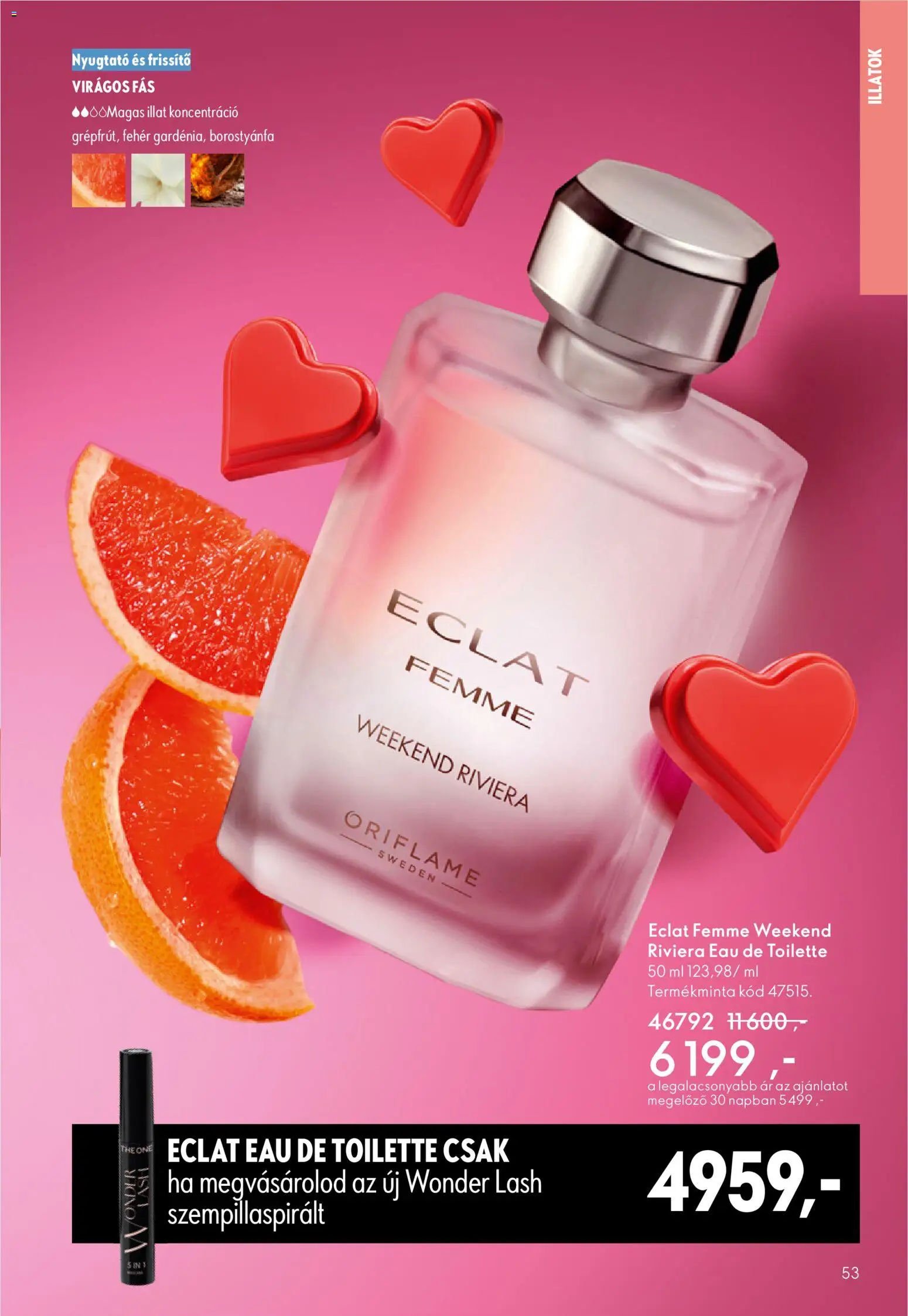 Oriflame akciós ujság - amely érvényes a következő dátumtól: 21.01.2026 | Oldal: 53