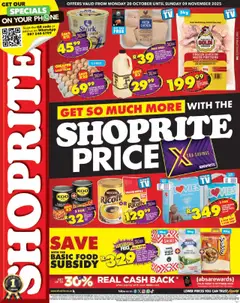Shoprite specials catalogue – valid from 20.10.2025