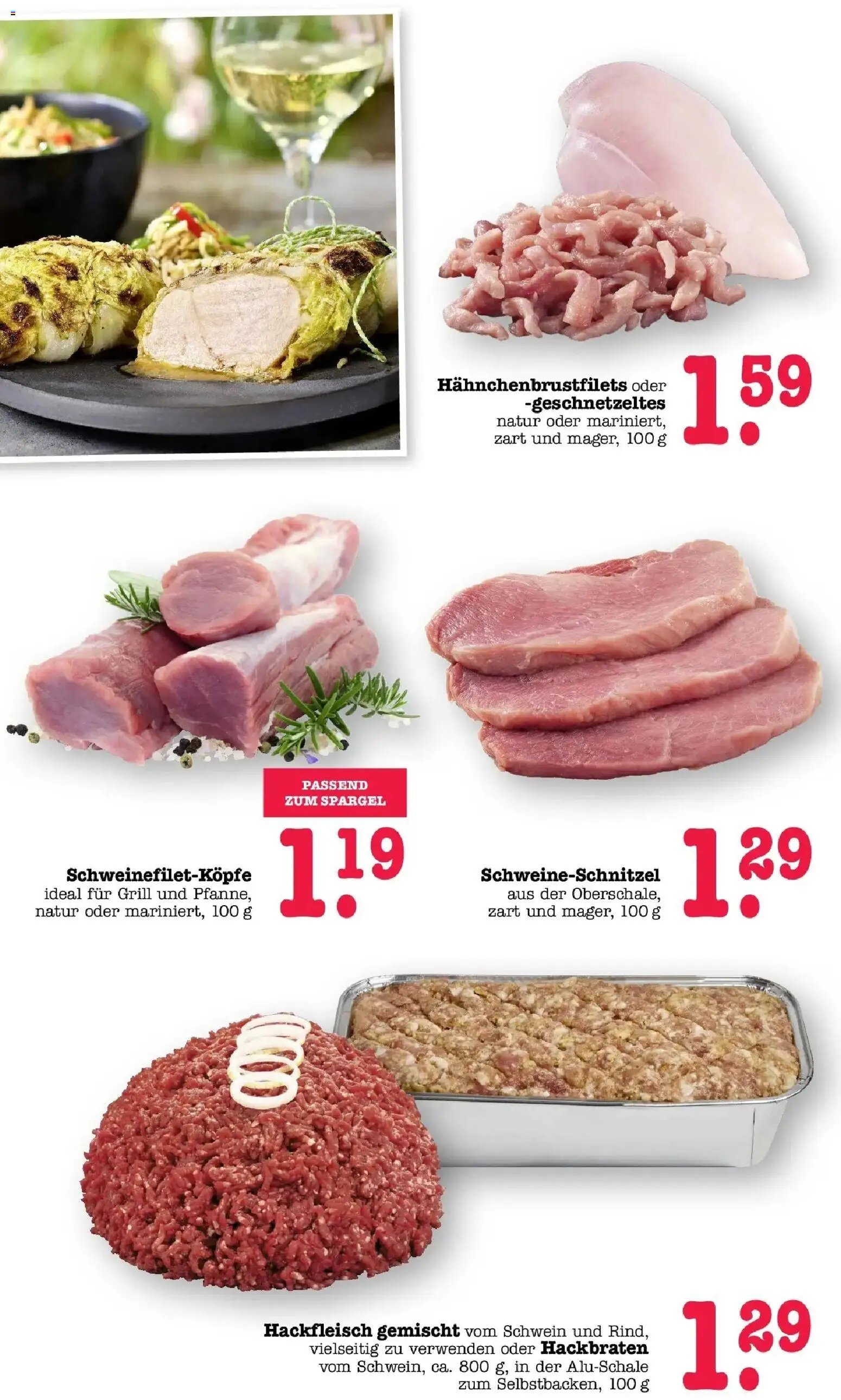 Angebote – gültig ab 27.04.2026 | Seite: 28 | Produkte: Grill, Spargel, Hackfleisch