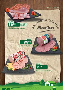 Univerexport dani Bačke - pregled Univerexport kataloga - važi od 16.01.2026