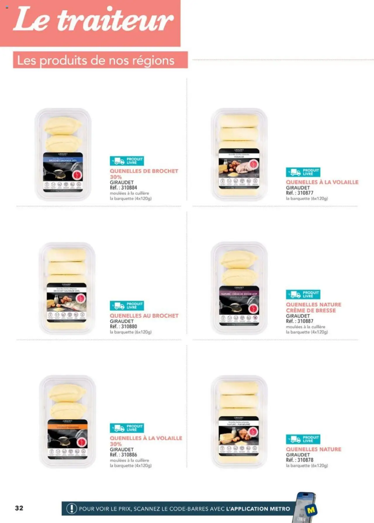 {H1} | Page: 32 | Produits: Volaille, Beurre, Livre, Crème