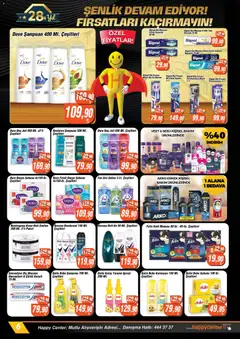 18.11.2025 tarihinden itibaren geçerli olan Happy Center kataloğu önizlemesi | Sayfa: 6
