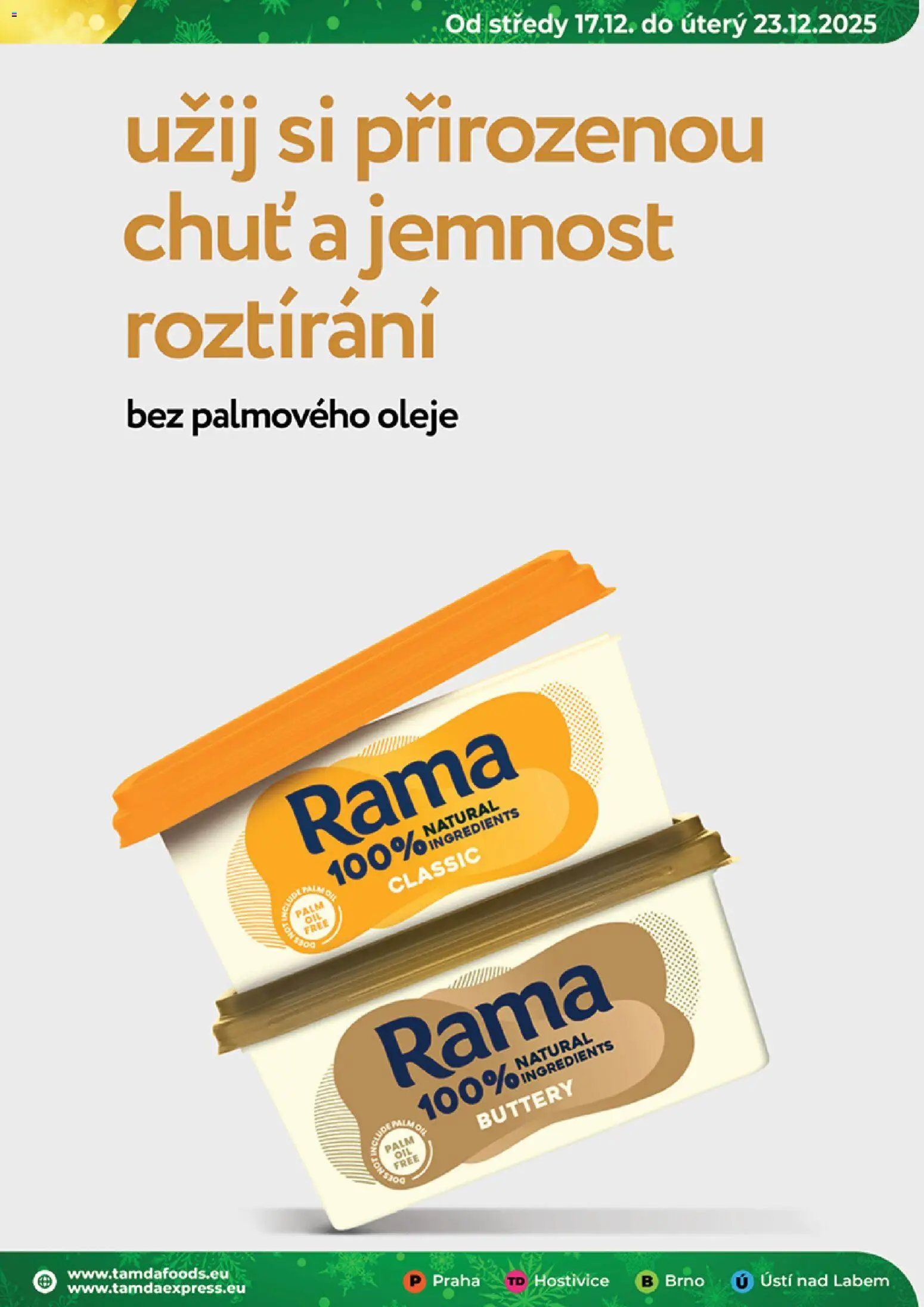 Tamda Foods leták od 17.12.2025 | Strana: 49 | Produkty: Oleje, Rama
