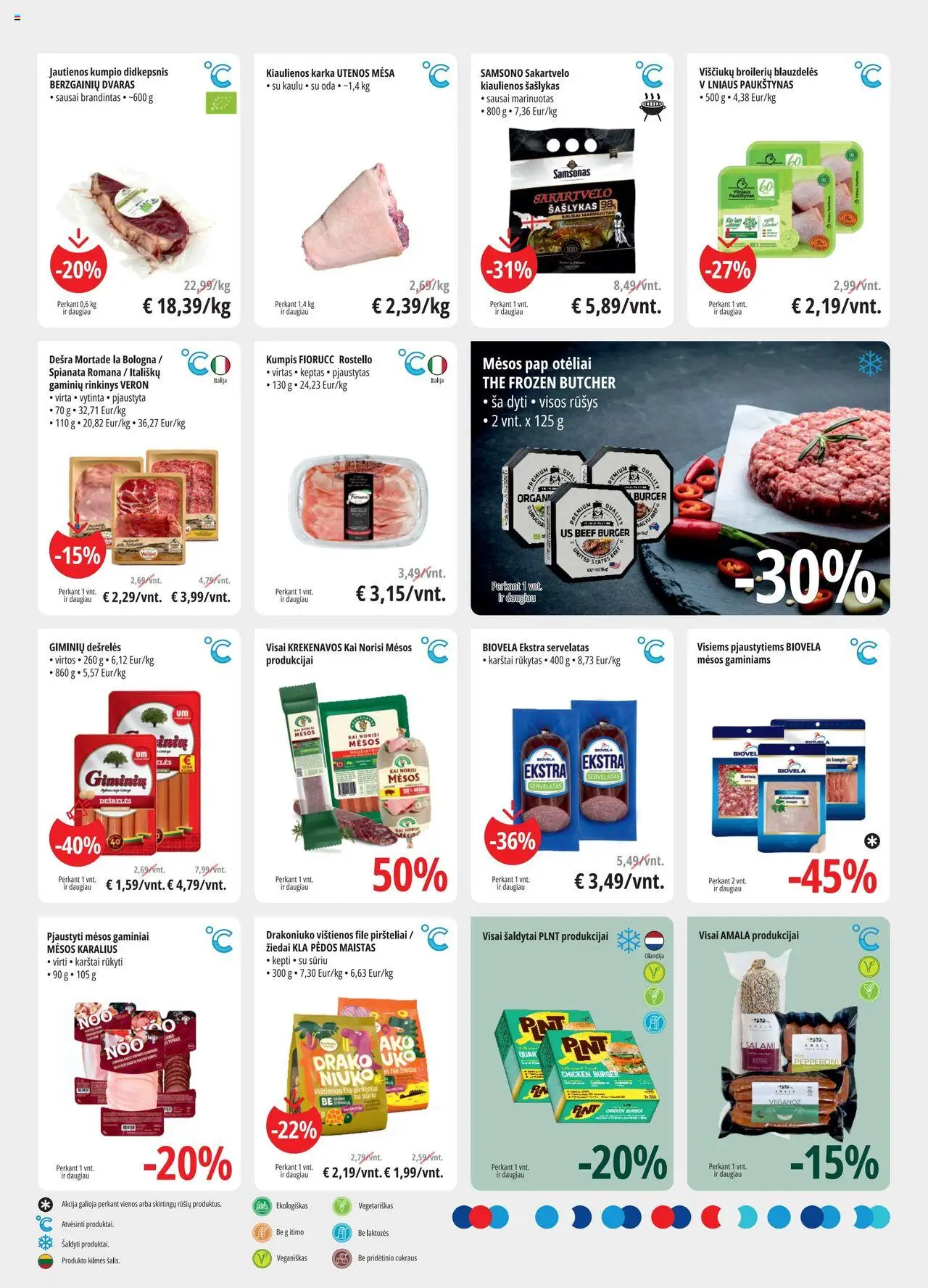ePromo akcijos nuo 01.10.2025 | Puslapis: 3 | Prekių: Vištienos, Dešrelės, Kumpis, Dešra