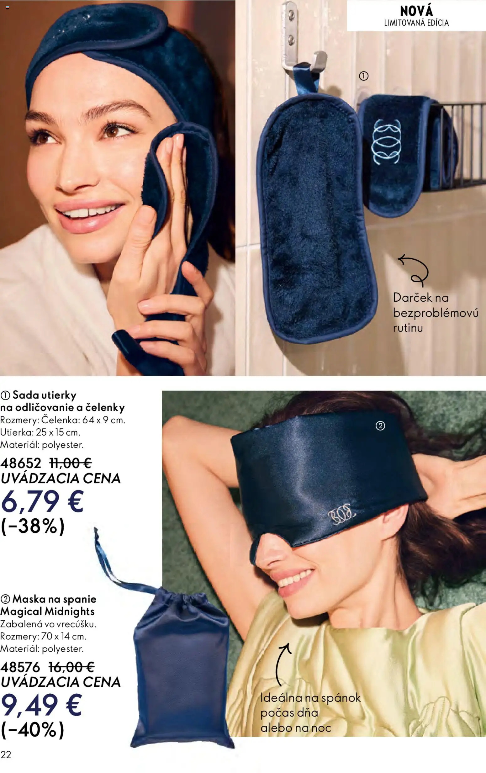 Nové Oriflame akcie – leták je platný od 03.12.2025 | Strana: 22 | Produkty: Maska