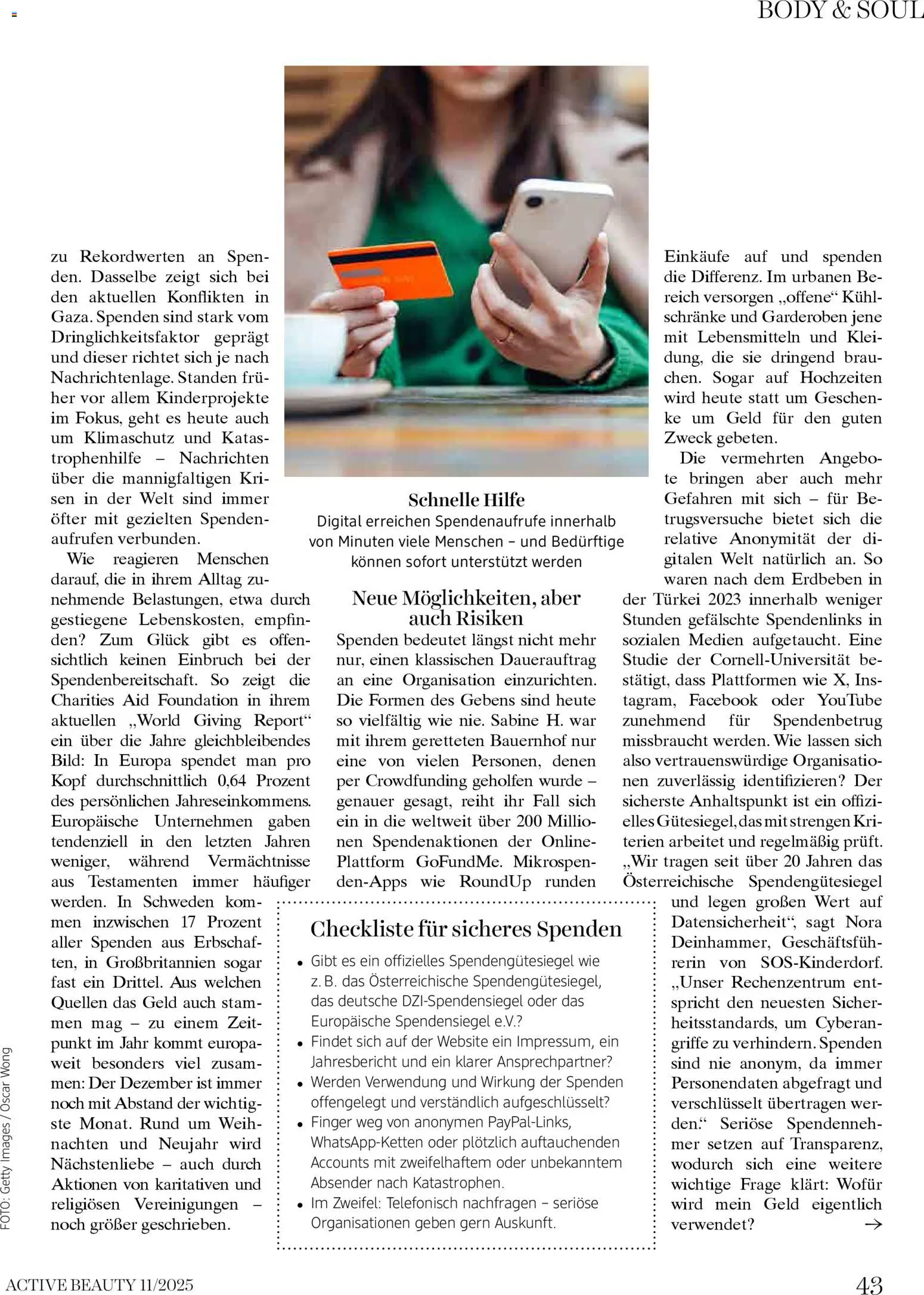 dm drogerie markt Active Beauty Magazin 11/2025 gültig ab 01.11.2025 | Seite: 43