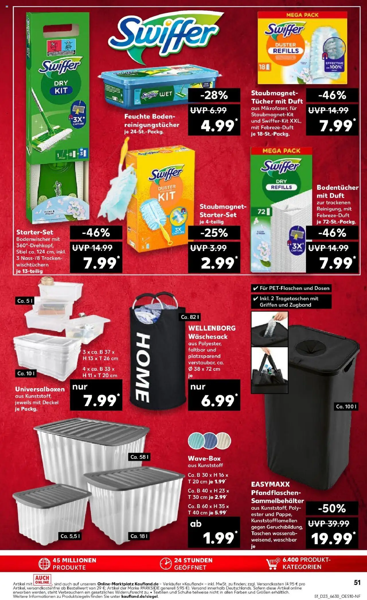 Kaufland prospekt Gummersbach	 - gültig ab dem 09.06.2025 | Seite: 66 | Produkte: Box, Duft, Reinigungstücher, Swiffer