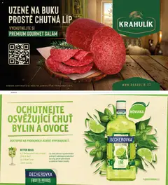 Náhled letáku Albert magazín od 01.04.2026 | Strana: 58 | Produkty: Ovoce, Salám, Tonic, Sklenice