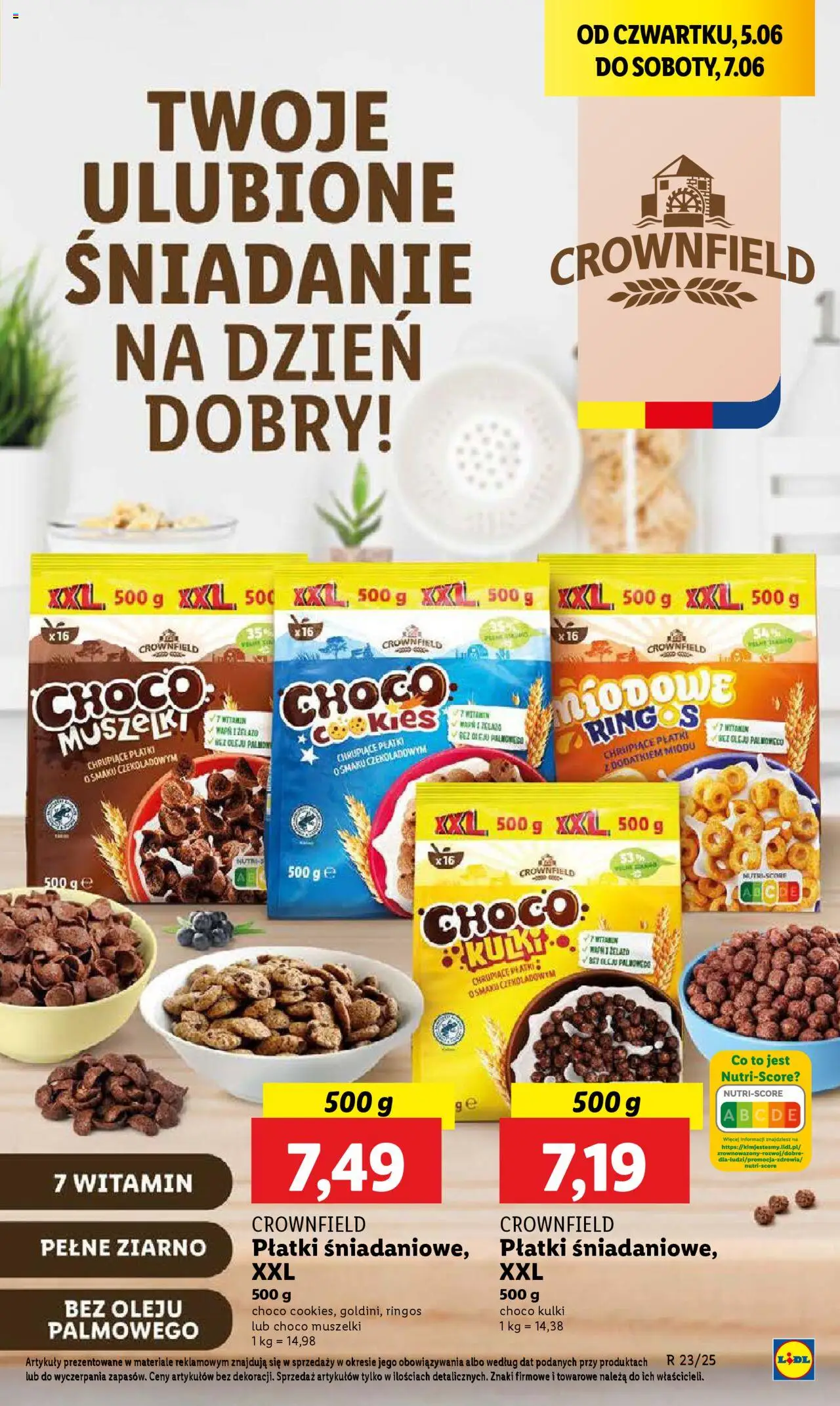 Lidl Gazetka od 05.06.2025 | Strona: 39 | Produkty: Płatki