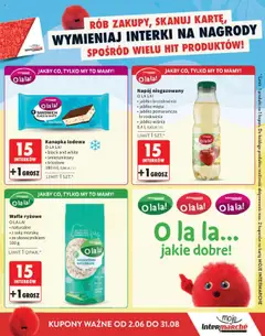 Intermarche Gazetka - Katalog Interki od 02.06.2025 | Strona: 7 | Produkty: Wafle, Wafle ryżowe, Sandwich, Mięta